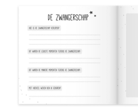 Invulboek Mijn eerste jaar Roestbruin - Fien & Feau