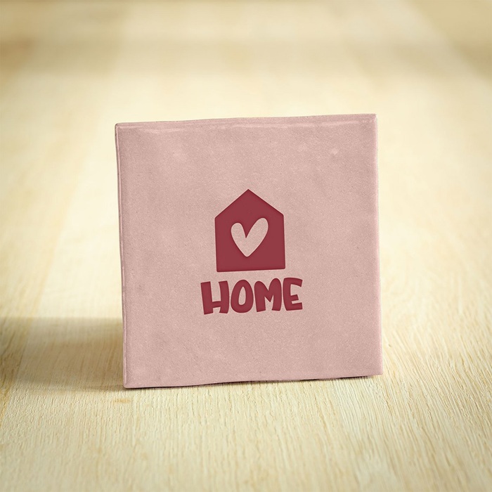 Tegeltje Home - Roze