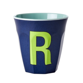 Melamine alfabet beker Letter R | Rice