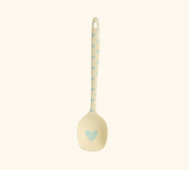 Opscheplepel melamine Favorite hearts Blauw - Rice