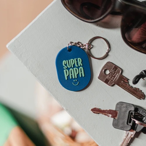 Sleutelhanger - Super papa