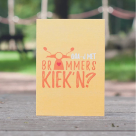 Dubbele kaart & envelop | Brommers kiek'n