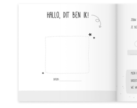 Invulboek Mijn eerste jaar Roestbruin - Fien & Feau