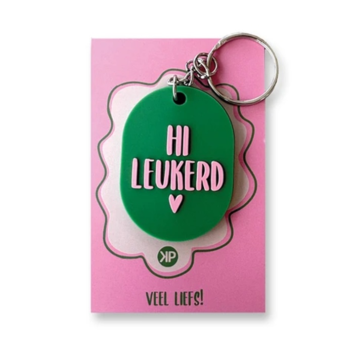 Sleutelhanger - Hi leukerd