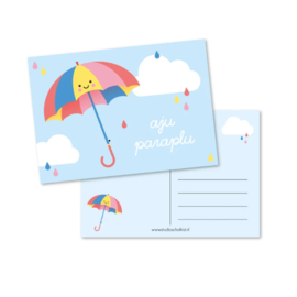Postkaart | Aju paraplu