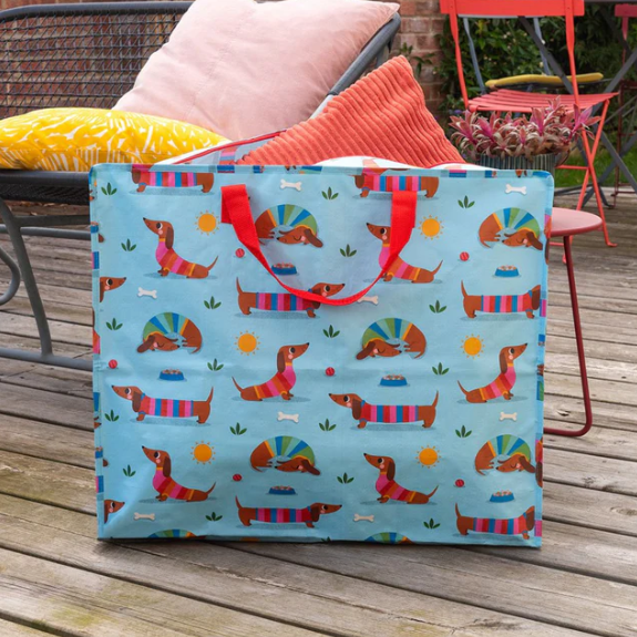 Big shopper Teckel blauw - Rex London