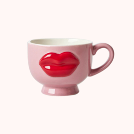 Mok lippen Rood 250 ml - Rice