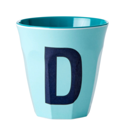 Melamine alfabet beker Letter D | Rice