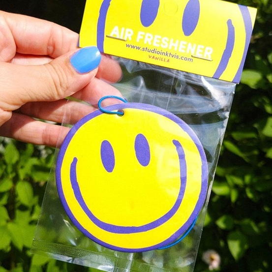 Air freshener Smiley - Studio Inktvis