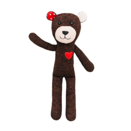 Knuffelbeer gebreid Bruin - HickUps