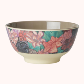 Melamine kom medium Forest flower - Rice
