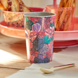 Hoge melamine beker Forest flower - Rice