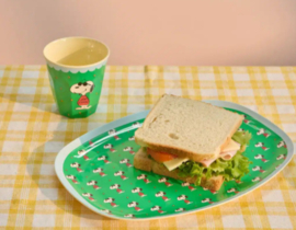 Melamine beker Green Snoopy print - Rice