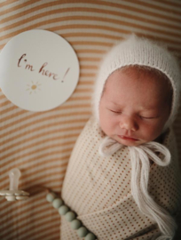 Swaddle Caramel Polka Dots - Mushie