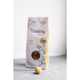 Thee Waardering schenken