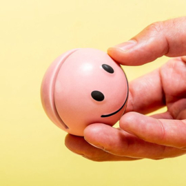 Fotohouder Smiley roze - Bitten