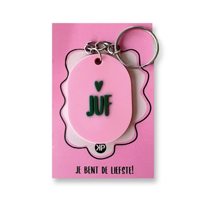 Sleutelhanger - Juf