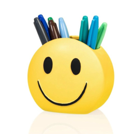 Bloempotje Smiley geel - Bitten