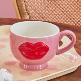 Mok lippen Rood 250 ml - Rice