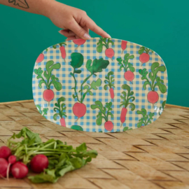 Melamine bord - Ravishing Radish print