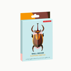 Elephant Beetle - 3D wanddecoratie | Studio Roof