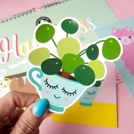 Sticker Pilea