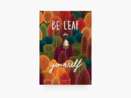 Pin 'Be leaf in yourself' - Typealive