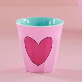 Melamine beker Hart Roze