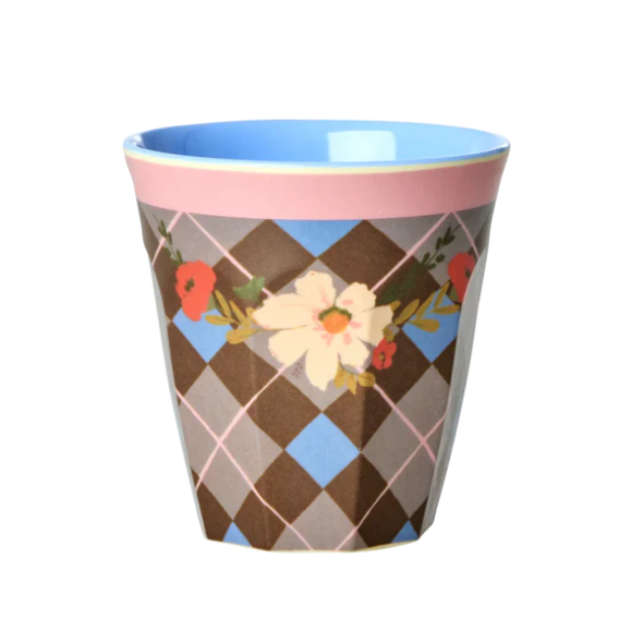 Melamine beker Gorgeous Tile print - Rice