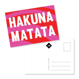 Postkaart Hakuna Matata