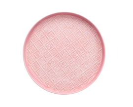 Emaille dienblad Licht roze Large - Rex London