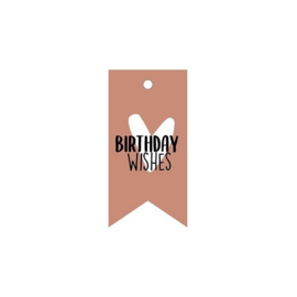 Cadeaulabel | Birthday wishes