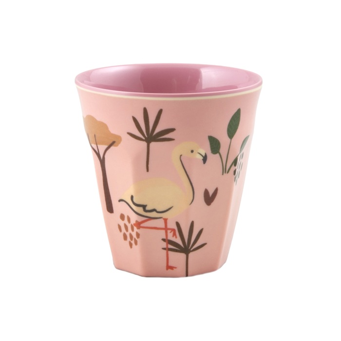 Melamine beker Small Pink jungle - Rice