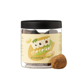 Pistachio chocoladetruffels - Wow Chocolao