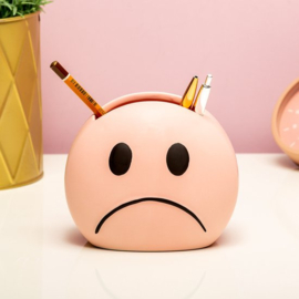 Bloempotje Smiley roze - Bitten