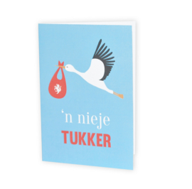 Dubbele kaart & envelop | 'N nieje tukker