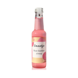 Flesje siroop Roze koeken - 250 ml