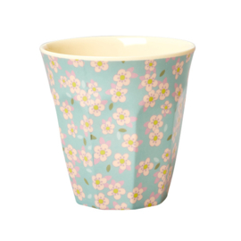 Melamine beker Small flower Blue - Rice