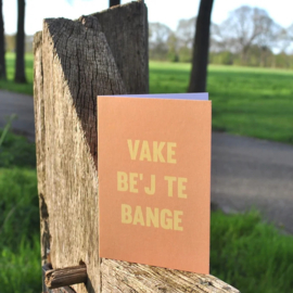 Dubbele kaart & envelop | Vake be'j te bange