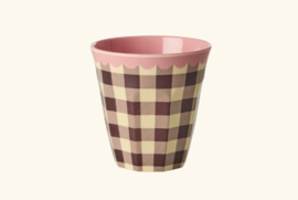 Melamine beker Check me out print - Rice
