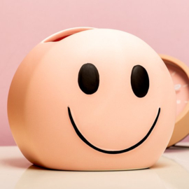 Bloempotje Smiley roze - Bitten