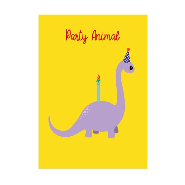 Postkaart | Dino party