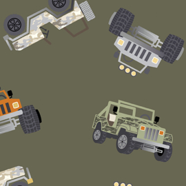 Adventure Jeeps Army Green