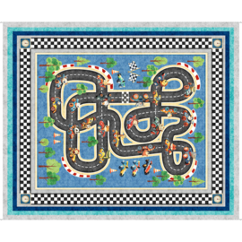 Racetrack Playmat - Blue