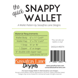 The Quick Snappy Wallet Patroon