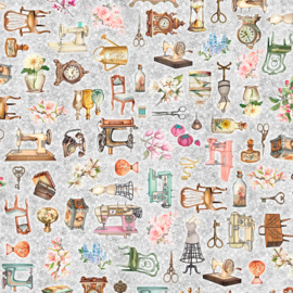 Sewing Antiquities - Gray