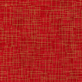 Quilter's Linen Metallic - Crimson