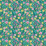 Wildflowers  - Teal