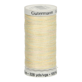 4012 Geel Blauw Groen Beige gemeleerd Gutermann