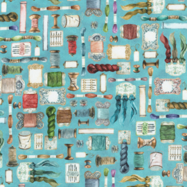 Make It Sew - Blauw Beige